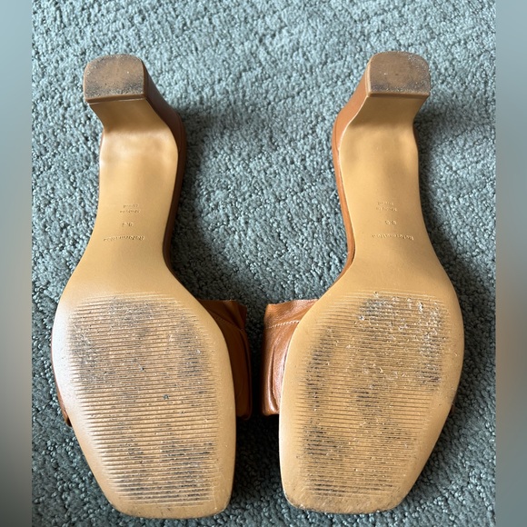 Reformation Ruched Mule Sandals - Picture 4 of 5